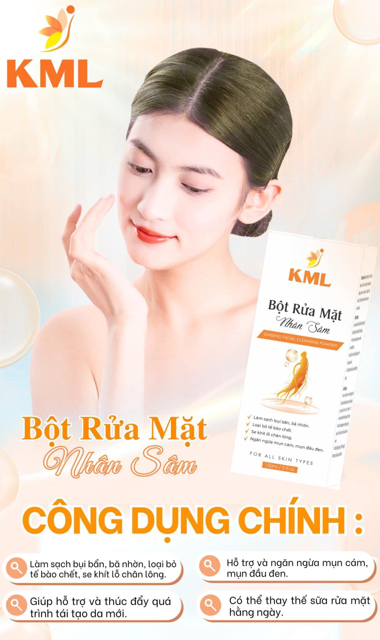 BỘT RỬA MẶT NHÂN SÂM